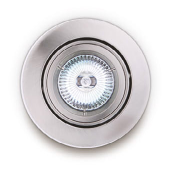 Produse - Spot argintiu din metal Send Ø 9,5 cm, H0037 - Maxlight