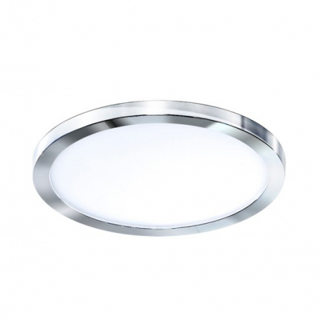 Spot baie LED incastrabil Maial Ø 14,5 cm, metal alb/negru/crom, design modern, AZ 2838 - Azzardo [0]