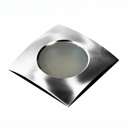 Spot baie patrat incorporabil Theron crom/alb/negru/aluminiu, IP54, AZ 0811 - Azzardo [3]