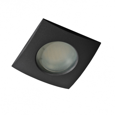Spot baie patrat incorporabil Theron crom/alb/negru/aluminiu, IP54, AZ 0811 - Azzardo [1]