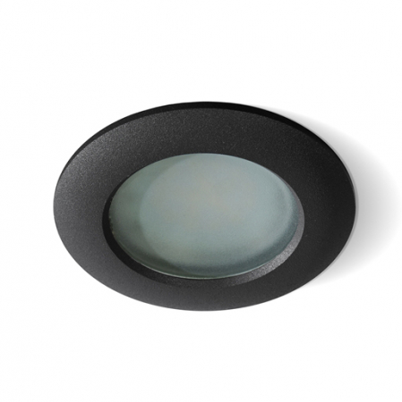 Spot baie rotund incorporabil Dagda Ø9 cm alb/negru/aluminiu/crom, IP54, AZ 0810 - Azzardo [2]