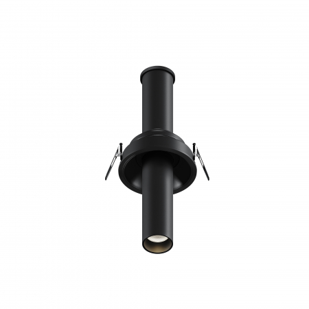 Produse - Spot LED 7W Incastrat, Maytoni, 460lm, Lumina Calda (3000K), Negru