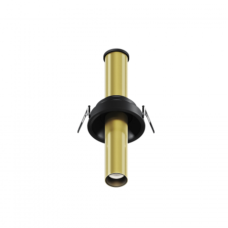 Promotii - Spot LED 6W Incastrat, Maytoni, 460lm, Lumina Calda (3000K), Negru+Arama