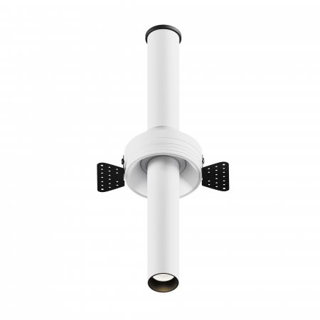 Spoturi si becuri - Spot LED 7W Incastrat, Maytoni, 460lm, Lumina Calda (3000K), Alb