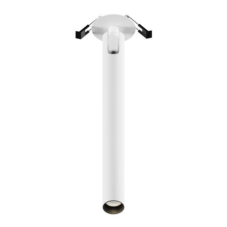 Spoturi si becuri - Spot LED 6W Incastrat, Maytoni, 290lm, Lumina Calda (3000K), Alb