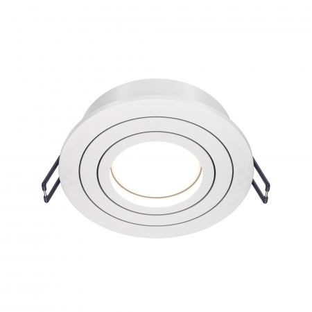 Spoturi si becuri - Spot Atom DL023-2-01W, incastrat, 1xGU10, alb, IP20, Maytoni