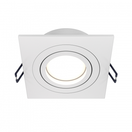Spoturi si becuri - Spot Atom DL024-2-01W, incastrat, 1xGU10, alb, IP20, Maytoni