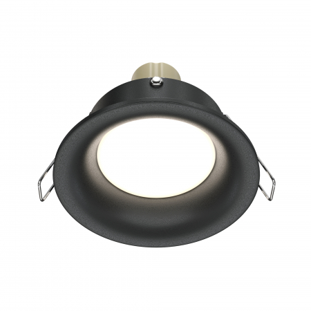 Spoturi si becuri - Spot Slim DL027-2-01B, incastrat, 1xGU10, negru, IP20, Maytoni