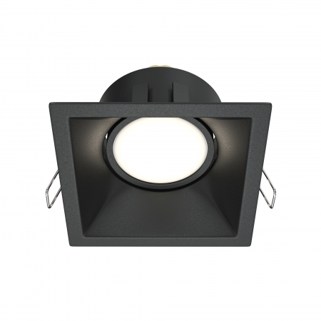 Spoturi si becuri - Spot Dot DL029-2-01B, incastrat, 1xGU10, negru, IP20, Maytoni
