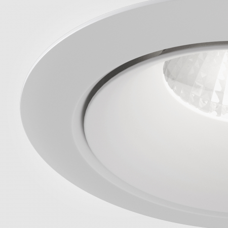 Spot LED 12W Incastrat, Maytoni, 960lm, Lumina Neutra (4000K), Alb [1]