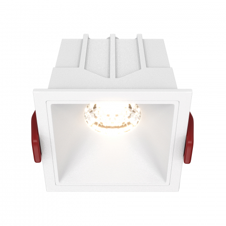 Promotii - Spot LED 10W Incastrat, Maytoni, 500lm, Lumina Calda (3000K), Alb
