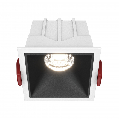 Produse - Spot LED 10W Incastrat, Maytoni, 500lm, Lumina Calda (4000K), Alb+Negru