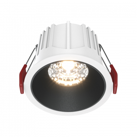 Produse - Spot LED 15W Incastrat, Dimabil, Maytoni, 1050lm, Lumina Calda (3000K), Alb+Negru