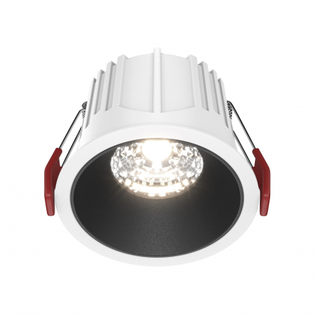 Promotii - Spot LED 15W Incastrat, Dimabil, Maytoni, 1150lm, Lumina Neutra (4000K), Alb+Negru