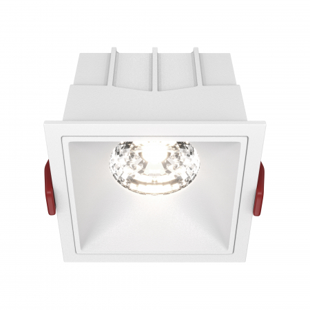 Spoturi si becuri - Spot LED 15W Incastrat, Dimabil, Maytoni, 1250lm, Lumina Neutra (4000K), Alb