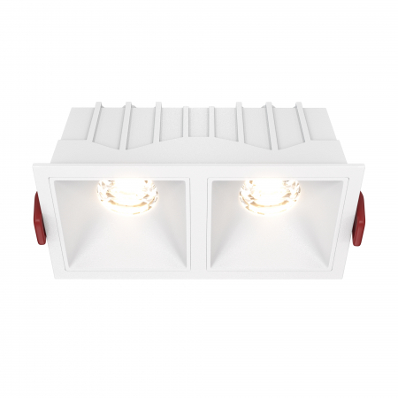 Produse - Spot LED 20W Incastrat, Maytoni, 1000lm, Lumina Calda (3000K), Alb