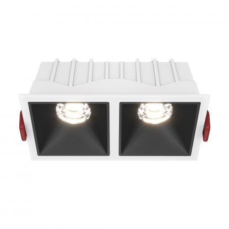 Produse - Spot LED 20W Incastrat, Dimabil, Maytoni, 1000lm, Lumina Neutra (4000K), Alb+Negru
