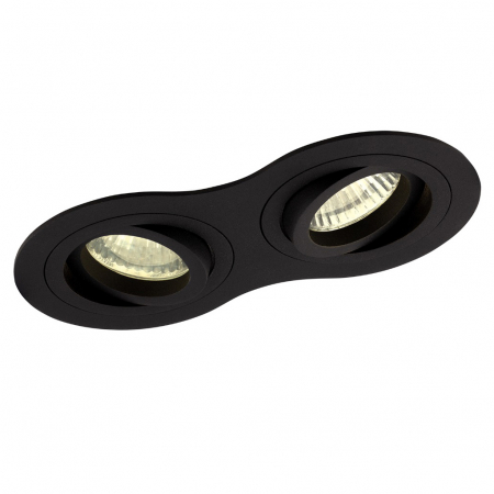 Spot dublu ajustabil alb/negru Leon 17x9x3,2 cm, metal, H0083 - Maxlight [3]