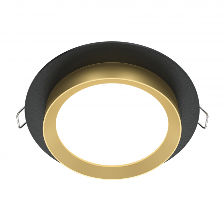 Spoturi si becuri - Spot Hoop DL086-GX53-RD-BG, 1xGX53, negru+auriu, IP20, Maytoni
