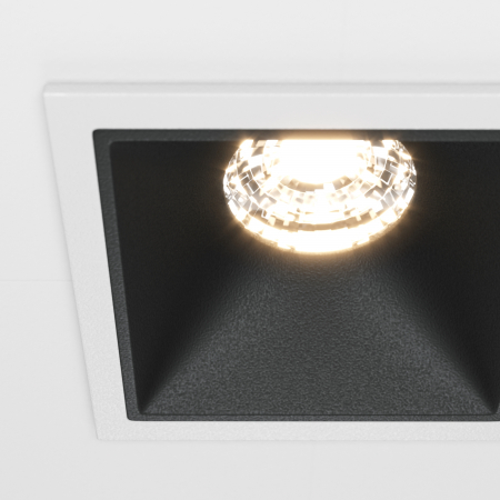 Spot LED 10W Incastrat, Maytoni, 450lm, Lumina Calda (3000K), Alb [1]