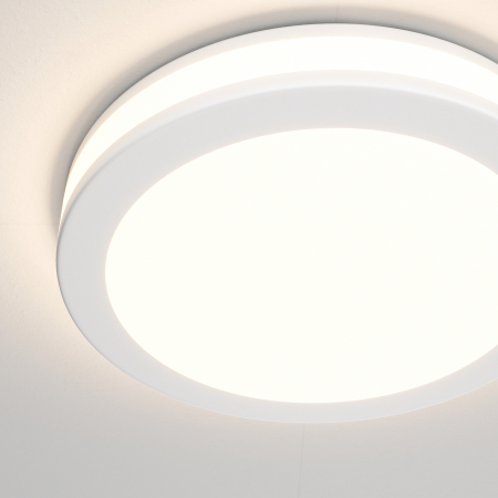 Spot LED 12W Incastrat, Maytoni, 750lm, Lumina Calda (3000K), Alb [1]