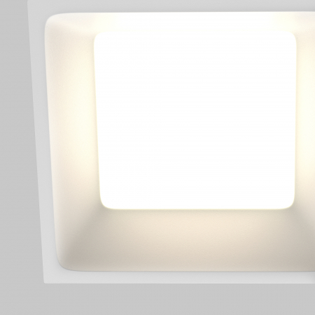 Spot LED 12W Incastrat, Maytoni, 820lm, Lumina Calda+Neutra+Rece, Alb [1]
