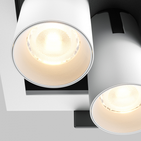 Spot LED 14W Incastrat, Maytoni, 1250lm, Lumina Calda (3000K), Alb [1]