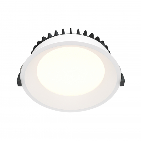 Spoturi si becuri - Spot LED 18W Incastrat, Maytoni, 1400lm, Lumina Neutra (4000K), Alb