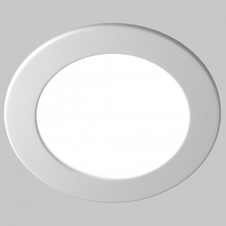 Spot LED 18W Incastrat, Maytoni, 1880lm, Lumina Calda/Neutra/Rece, Alb [1]
