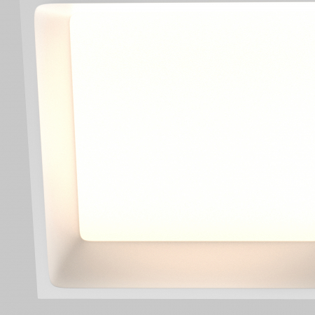 Spot LED 24W Incastrat, Maytoni, 1700lm, Lumina Calda+Neutra+Rece, Alb [1]