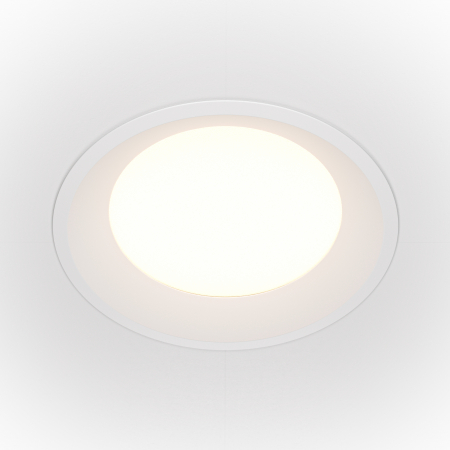 Produse - Spot LED 24W Incastrat, Maytoni, 1800lm, Lumina Neutra (4000K), Alb