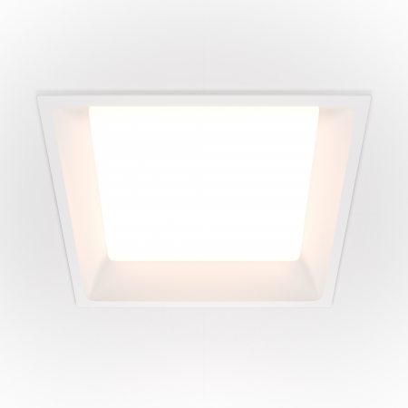 Produse - Spot LED 24W Incastrat, Maytoni, 1800lm, Lumina Neutra (4000K), Alb
