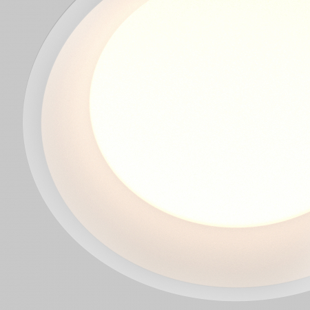 Spot LED 24W Incastrat, Maytoni, 1840lm, Lumina Calda+Neutra+Rece, Alb [1]