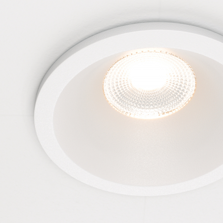Spot LED 6W Incastrat, Maytoni, 370lm, Lumina Calda (3000K), Alb [1]