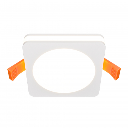 Promotii - Spot LED 7W Incastrat, Maytoni, 400lm, Lumina Calda (3000K), Alb