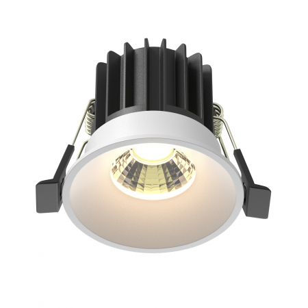 Promotii - Spot LED 7W Incastrat, Maytoni, 450lm, Lumina Calda (3000K), Alb