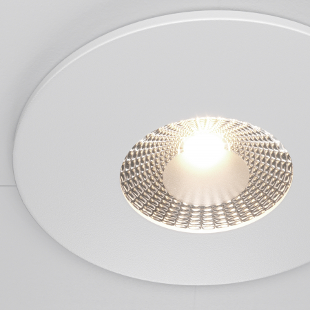 Spot LED 7W Incastrat, Maytoni, 500lm, Lumina Neutra (4000K), Alb [1]