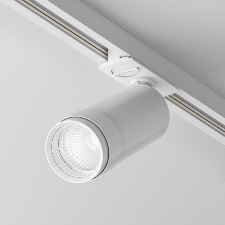 Promotii - Spot LED pe Sina, 12W, Maytoni Focus Zoom, 900lm, Lumina Neutra (4000 K), Alb