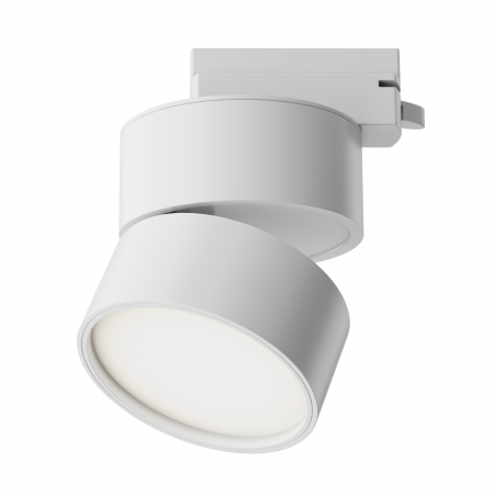 Spoturi si becuri - Spot LED pe Sina, 12W, Maytoni Onda, 900lm, Lumina Neutra (4000 K), Alb