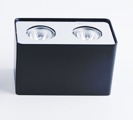 Spot lumina dublu aplicat tavan Omar 19,5 cm, metal diverse culori, design modern, AZ 1385 - Azzardo [0]