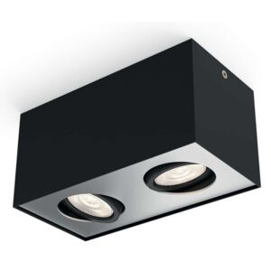Spot lumina dublu patrat aplicat Bermu19,5 cm, metal diverse culori, design modern, AZ 1353 - Azzardo [3]