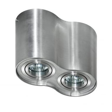 Spoturi si becuri - Spot lumina dublu rotund aplicat plafon Hed 17 cm, modern, metal diverse culori, AZ 0783 - Azzardo