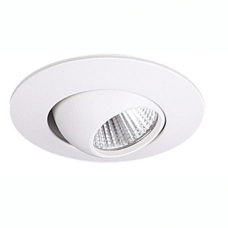 Spot lumina rotund negru/alb LED Atkins Ø5,5 cm orientare reglabila, H0104 - Maxlight [0]