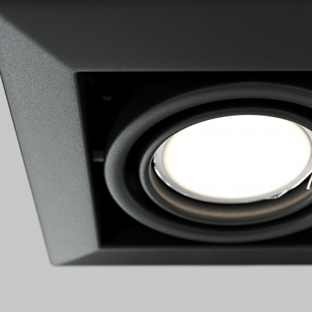 Spot Metal DL008-2-01-B, incastrat, 1xGU10, negru, IP20, Maytoni [2]