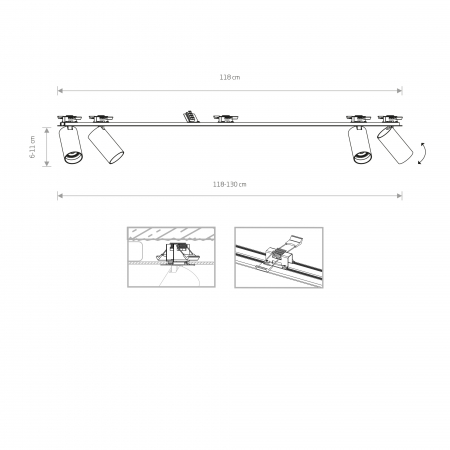 Spot MONO SURFACE 7836 Nowodvorski [2]