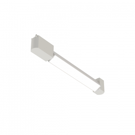 Spoturi si becuri - Spot pe Sina 12W, Liniar, Orientabil, Maytoni, 980lm, Lumina Neutra (4000K), Alb
