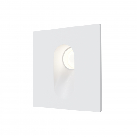 Decoratiuni gradina cu iluminare LED - Spot pentru exterior LED Via Urbana O022-L3W, incastrat, 3W, 90lm, lumina neutra, IP44, alb, Maytoni