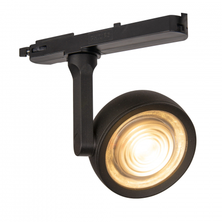 Produse - Spot pentru sina negru iluminare LED Grain din metal, S0014 - Maxlight