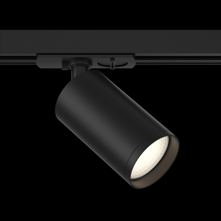 Spot pentru sina Ruza GU10 negru/auriu/auriu mat Ø52 mm, suport negru [7]