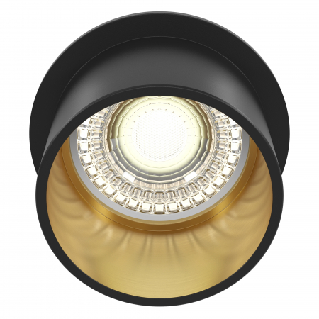 Promotii - Spot Reif DL050-01GB, incastrat, 1xGU10, negru+auriu, IP20, Maytoni